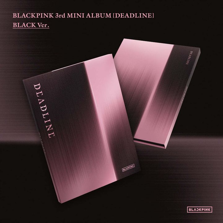 BLACKPINK - 迷你三輯：DEADLINE 【Black / Pink 版】（CD） 封面