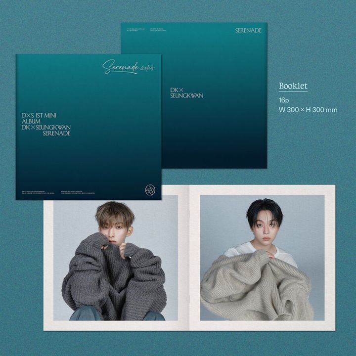 DXS（SEVENTEEN）- 迷你一輯：SERENADE 【海藍色彩膠】（黑膠唱片 LP） 內頁 1
