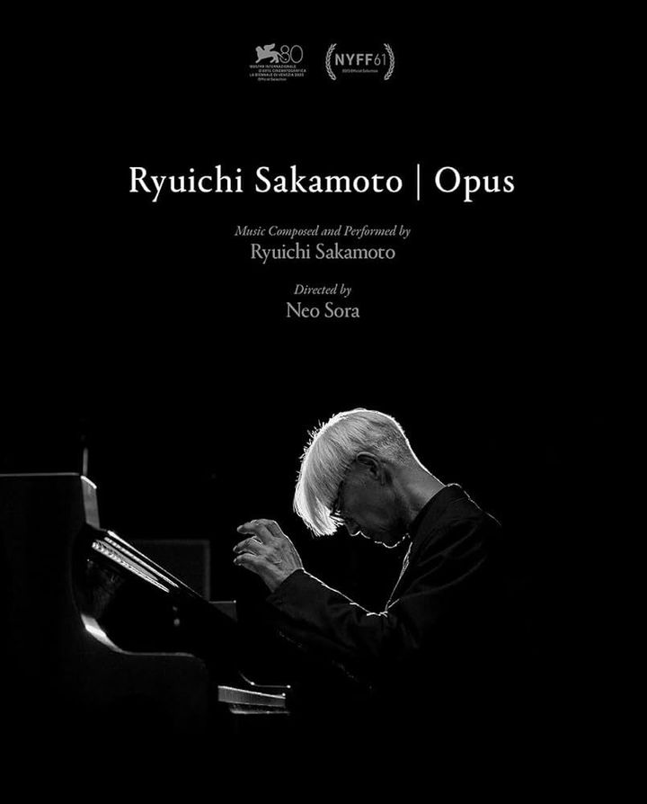 坂本龍一 Ryuichi Sakamoto - Opus【生前最後的紀錄】 （藍光） 封面