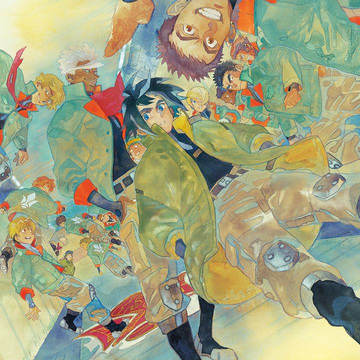 横山克 - 『機動戰士ガンダム 鉄血のオルフェンズ』10th 週年紀念版合輯 【日盤】 (黑膠唱片 LP） 封面