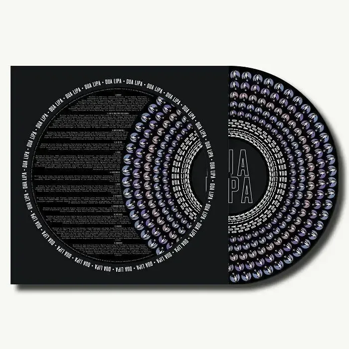 Dua Lipa - Dua Lipa【限量版｜動畫膠 zoetrope picture disc｜美國進口】（黑膠唱片 LP） 封面