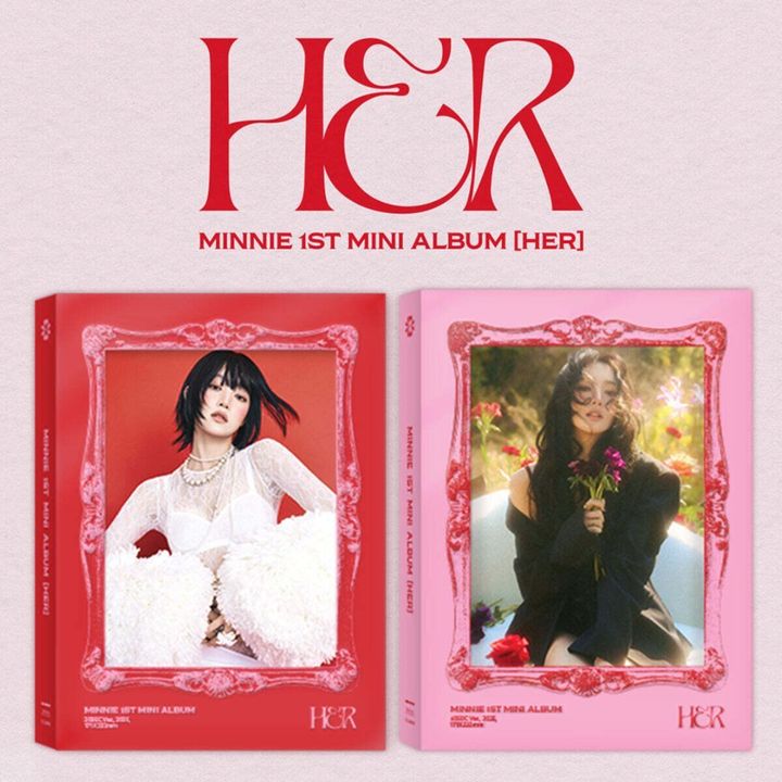 米妮 MINNIE ((G)I-DLE) - 迷你一輯: Her（Photobook 版｜CD） 封面