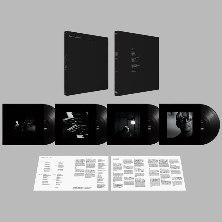 坂本龍一 Ryuichi Sakamoto - Opus【生前最後的紀錄】 （黑膠唱片 LP） 封面