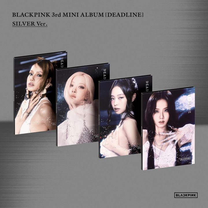 BLACKPINK - 迷你三輯：DEADLINE 【銀色版】（CD） 封面