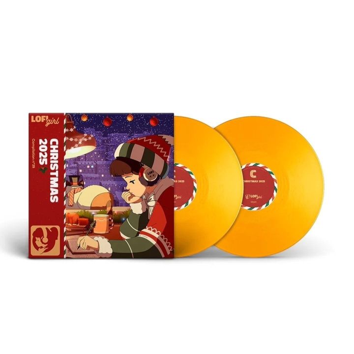 Lofi Girl Presents - Christmas 2025 （黑膠唱片 LP） 封面
