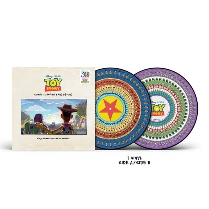 玩具總動員 Toy Story: Songs To Infinity and Beyond 【限量版動畫膠】 (黑膠唱片 LP) 封面