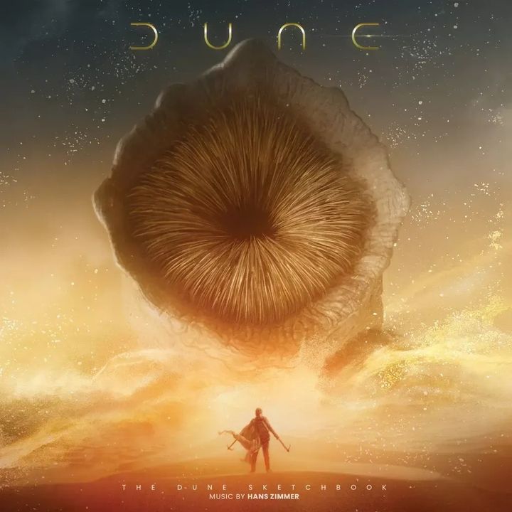 沙丘 The Dune Sketchbook｜漢斯季默 Hans Zimmer （黑膠唱片｜原聲帶3LP） 封面
