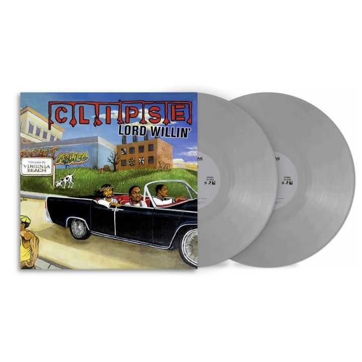 Clipse - Lord Willin’ 【銀色彩膠】 (黑膠唱片 2LP) 封面