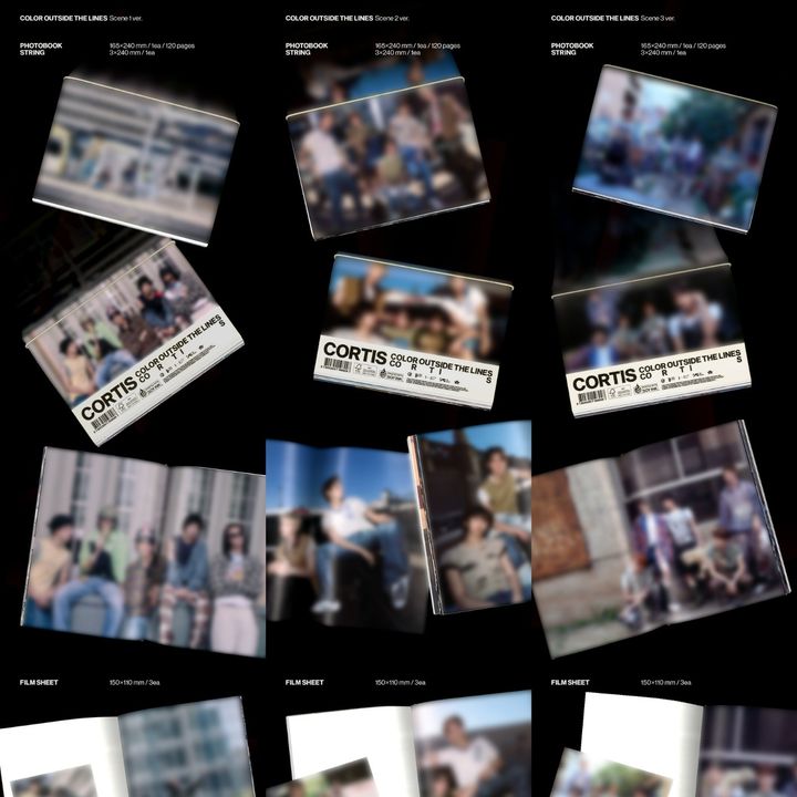 【限時補貨預購】CORTIS - 1st EP：Color Outside The Lines【Photobook 版】（CD） 內頁 1