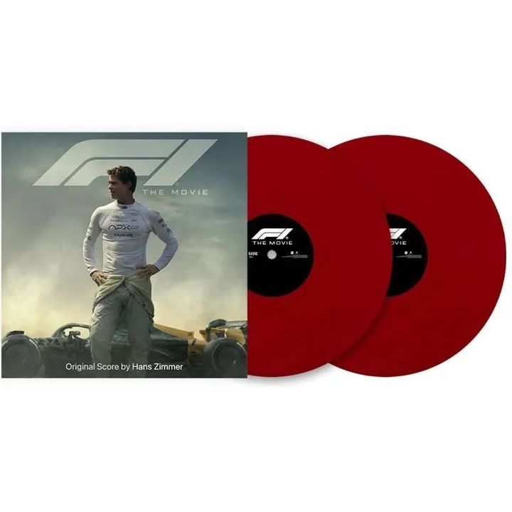Hans Zimmer 漢斯季默 - F1 the Movie Original Score【Cinematic 版｜彩膠】 (黑膠唱片 2LP) 封面