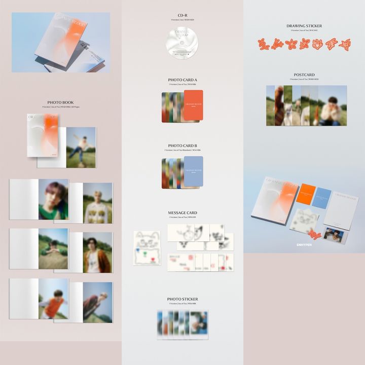 ENHYPEN - 迷你五輯 ORANGE BLOOD【ENGENE 版】（CD） 內頁 1