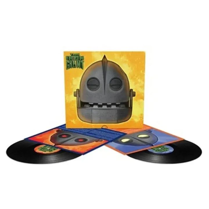 鐵巨人 The Iron Giant 原聲帶 【精裝限量版｜農曆新年特惠】（黑膠唱片 2LP） 封面