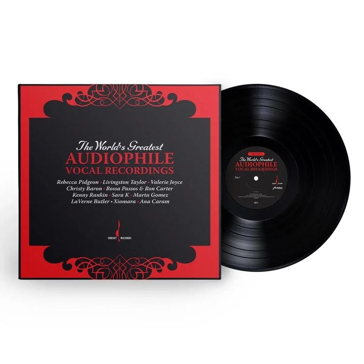 The World's Greatest Audiophile Vocal Recordings 【發燒碟推薦】 (黑膠唱片 LP) 封面
