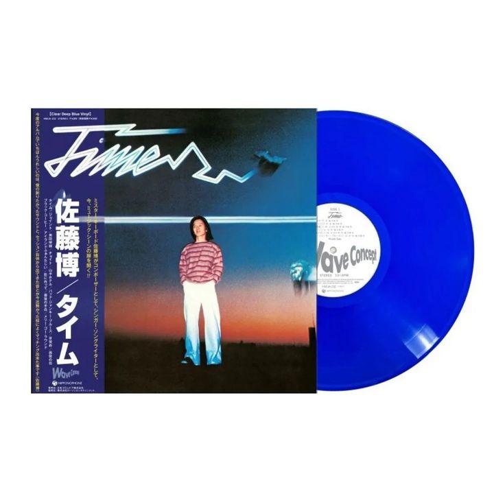 佐藤博 - タイム Time【日盤｜邀請了細野晴臣、田中章弘等共同製作】 (黑膠唱片 LP) 封面