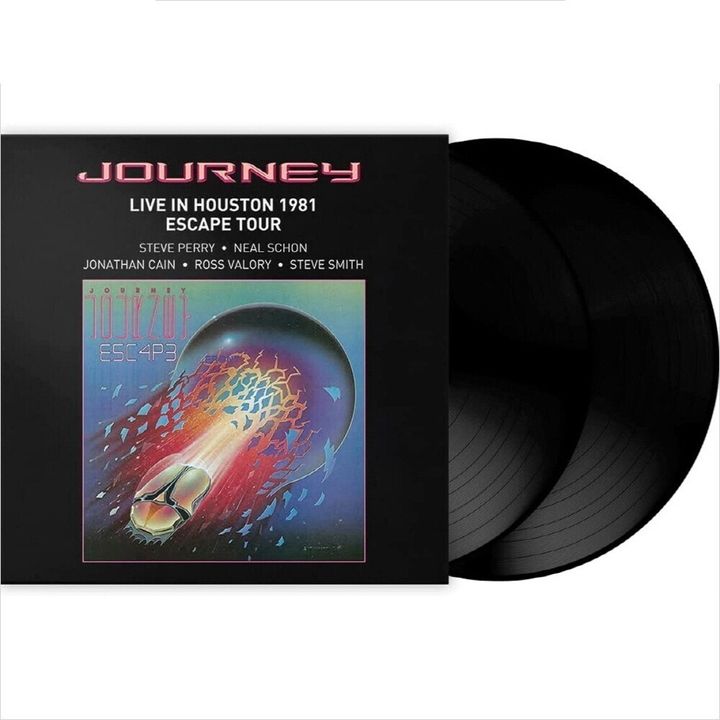 Journey - Live In Houston 1981: the Escape Tour 【LIVE 版】 (黑膠唱片 2LP) 封面
