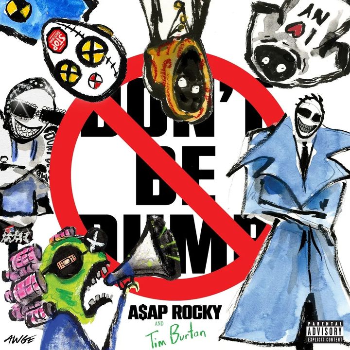 A$AP Rocky - Don't Be Dumb (黑膠唱片 2LP) 內頁 1