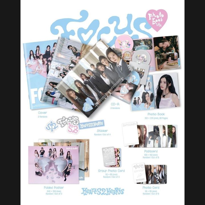 HEARTS2HEARTS - 迷你一輯：FOCUS 【PHOTOBOOK 版】（CD） 內頁 1