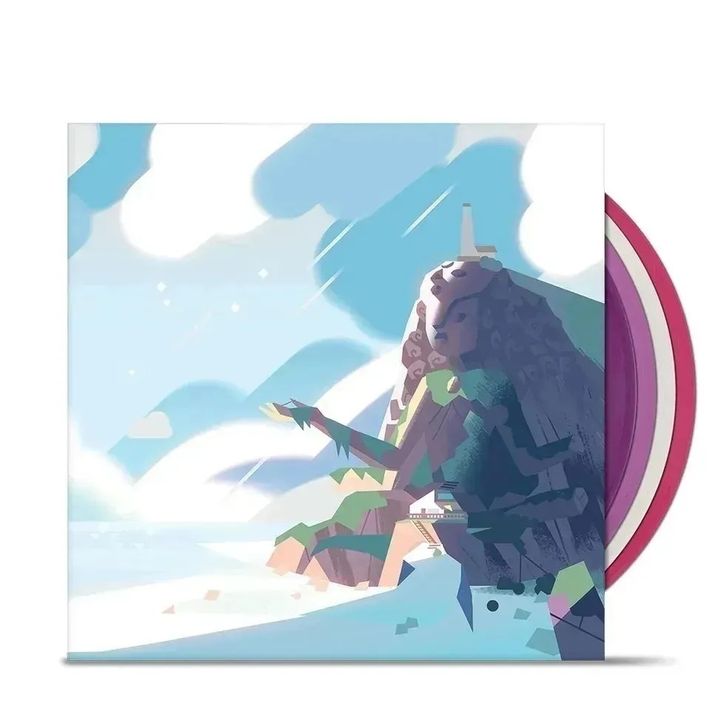 史蒂芬宇宙 (神臍小捲毛) Steven Universe: Season 1 【十吋彩膠】（黑膠唱片 4LP） 封面