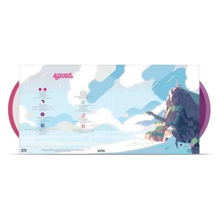 史蒂芬宇宙 (神臍小捲毛) Steven Universe: Season 1 【十吋彩膠】（黑膠唱片 4LP） 內頁 1