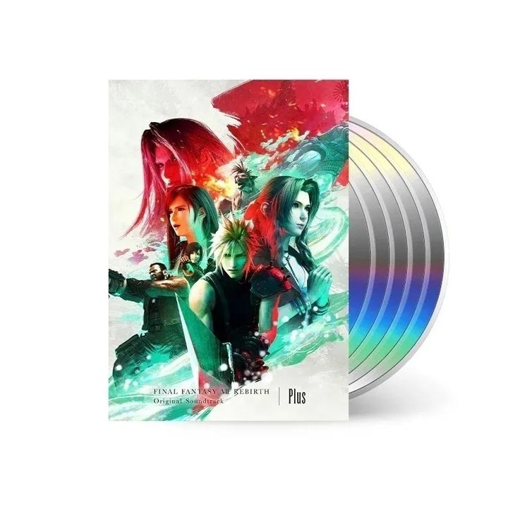 V.A - 最終幻想 FINAL FANTASY VII REBIRTH 原聲帶 Plus (5CD) 封面