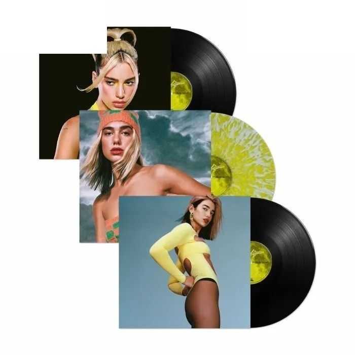 Dua Lipa - Future Nostalgia: 5th 週年紀念版 【彩膠】（黑膠唱片 3LP） 封面