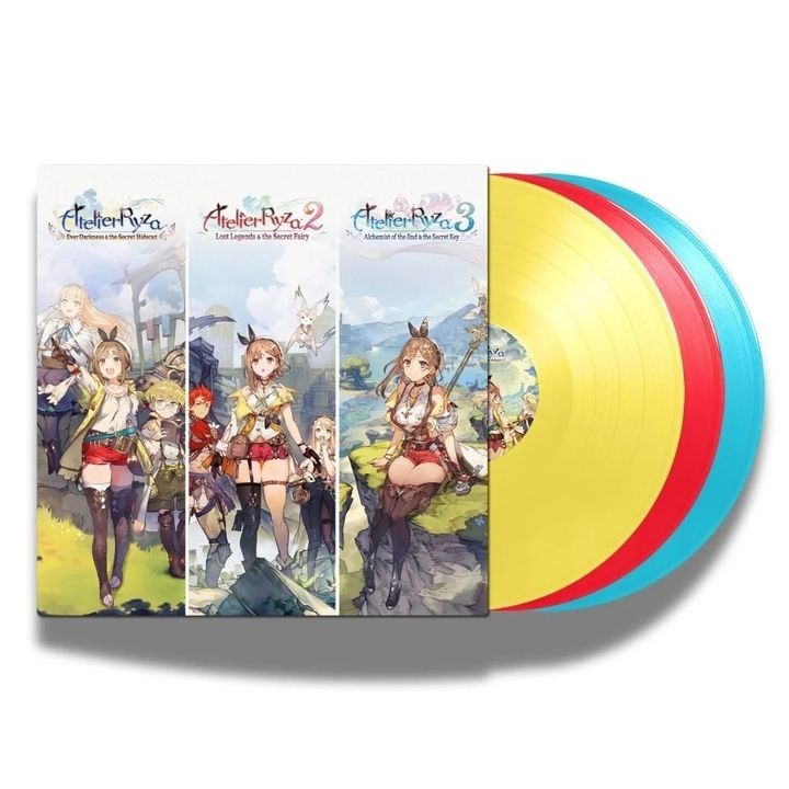 《鍊金工房（Atelier）》 原聲帶 【首版｜盒裝版】 (黑膠唱片 3LP) 封面