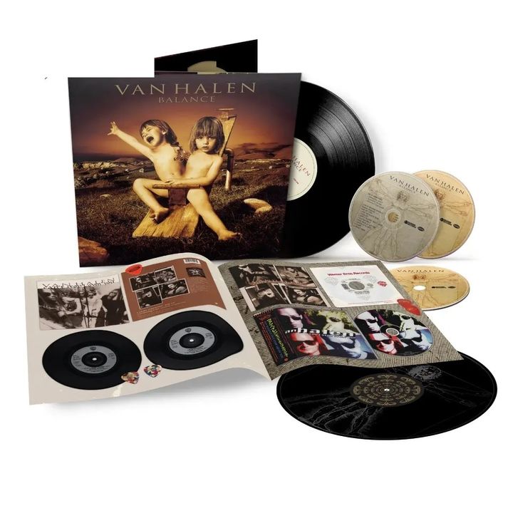 Van Halen - Balance 【精裝版】 （黑膠唱片 LP ＋ 2CD） 封面
