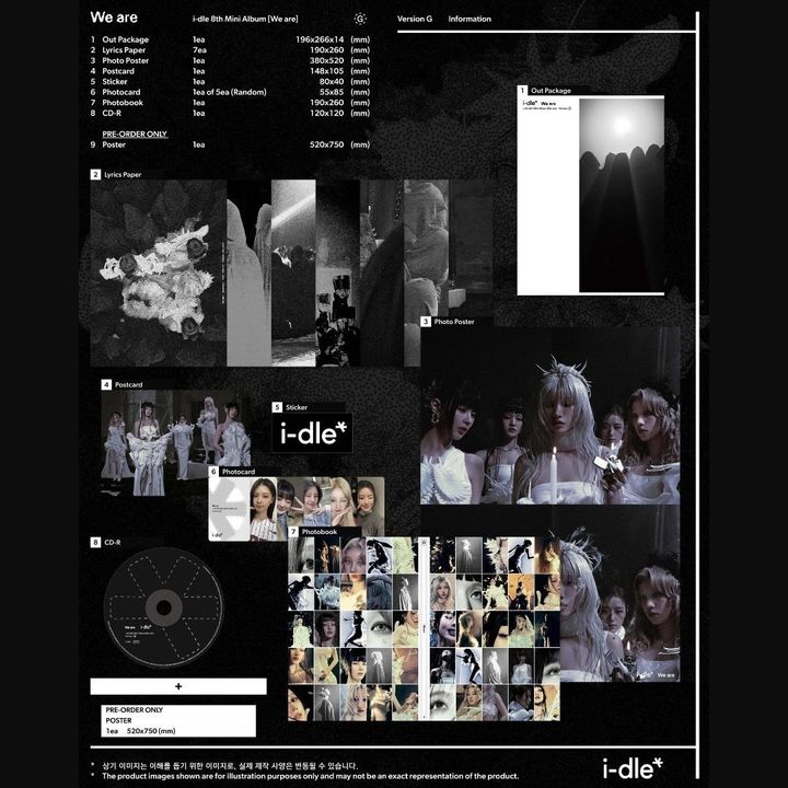 i-dle - 迷你八輯：We Are 【Photobook 版】（CD） 內頁 1