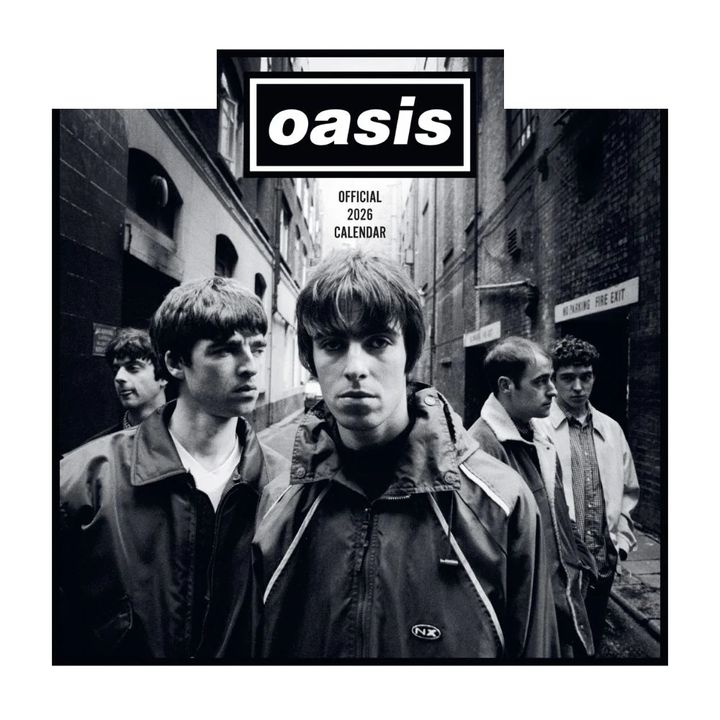 Oasis - 2026年官方年曆【壁掛式年曆】（周邊商品） 封面