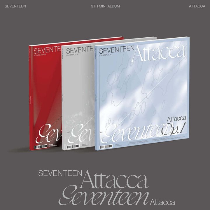 【限時補貨預購】SEVENTEEN - 迷你九輯：ATTACCA【Photobook 版】（CD） 封面