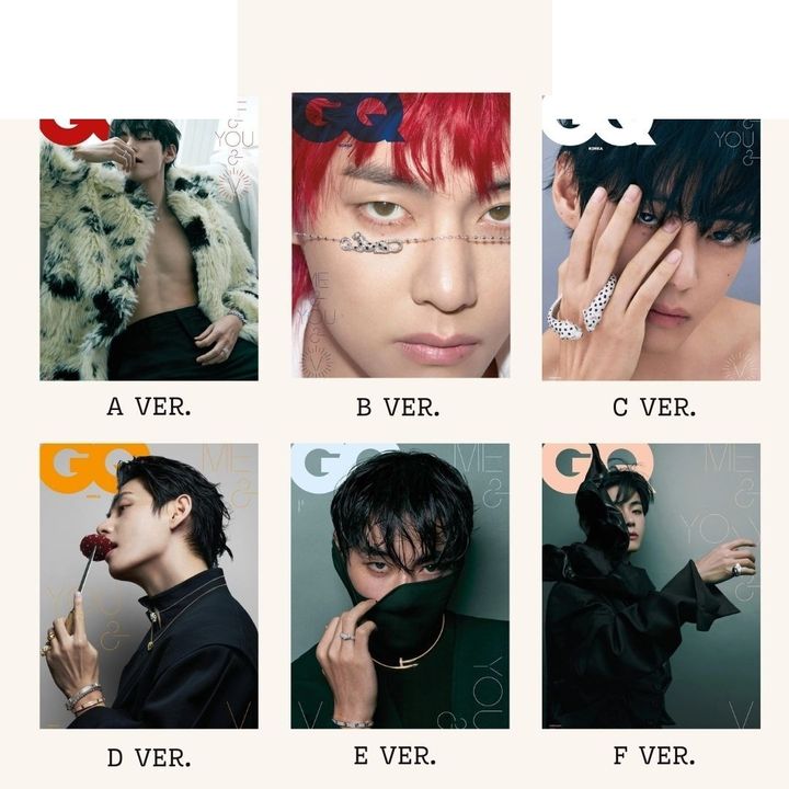 GQ 2026 2月號封面人物：V 【BTS】（韓國雜誌） 封面
