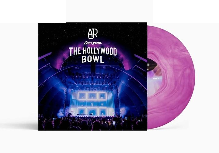 Ajr - Live From The Hollywood Bowl 【多次進入 Billboard 200 Top 10】 （黑膠唱片 2LP） 封面