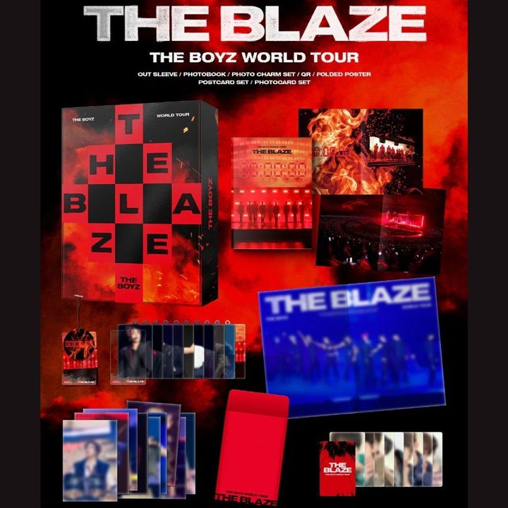 THE BOYZ - 世界巡迴演場會 THE BLAZE （QR 數位版） 內頁 1