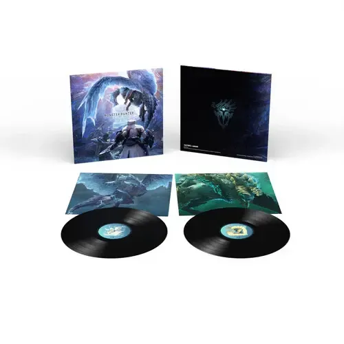 魔物獵人世界 Monster Hunter World: Iceborne 冰原 【原聲帶】（黑膠唱片 2LP） 封面