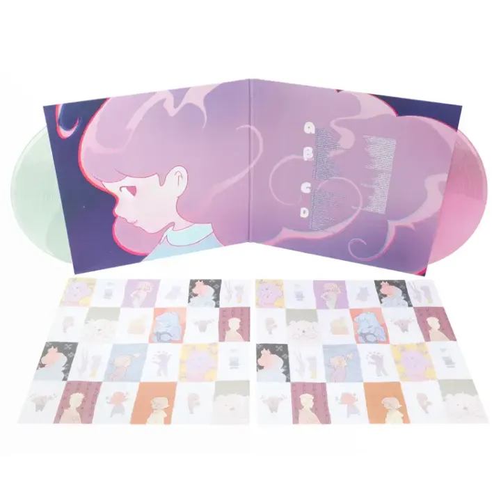 Bee & Puppycat 小蜂與狗貓貓 原聲帶 ( 綠粉雙彩膠｜黑膠唱片 2LP ) 內頁 1