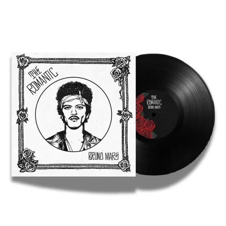火星人布魯諾 Bruno Mars - The Romantic 【通發版】 (黑膠唱片 LP) 封面