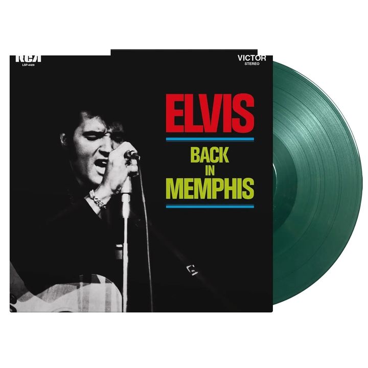 貓王 Elvis Presley - Elvis Back In Memphis 【限量1500張獨立編號】 (黑膠唱片 LP) 封面