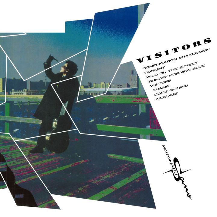 佐野元春 - VISITORS 【日盤】 (黑膠唱片 LP) 封面