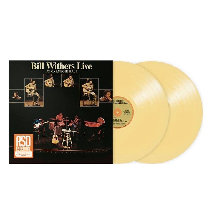 Bill Withers - Live At Carnegie Hall 【收錄於卡內基音樂廳的演出｜RSD 獨家】 (黑膠唱片 2LP) 封面