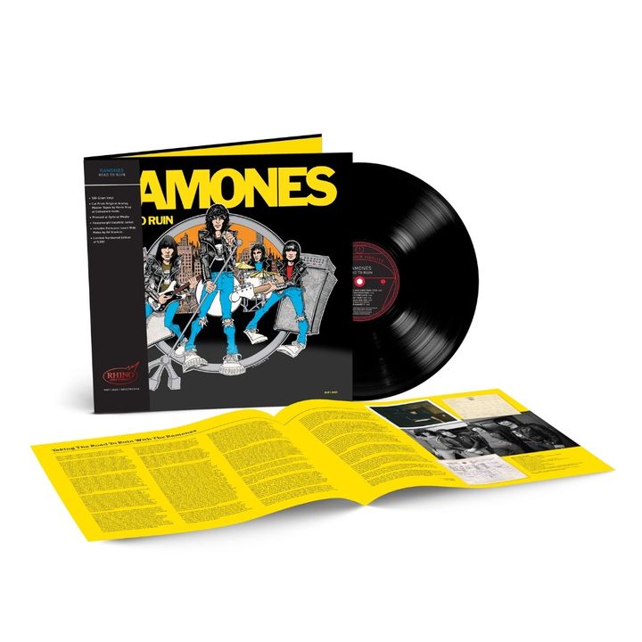 The Ramones - Road To Ruin Hifi（黑膠唱片 LP） 封面