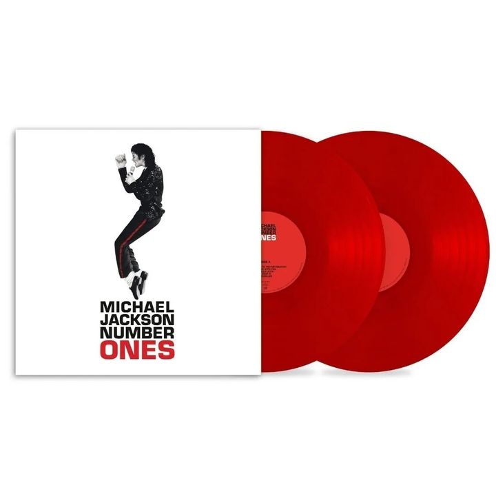 麥可傑克森 Michael Jackson - Number Ones 【限量彩膠】 (黑膠唱片 2LP) 封面