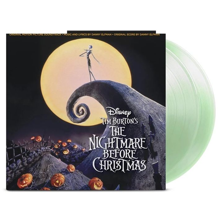 聖誕夜驚魂 The Nightmare Before Christmas 【夜光黑膠】 (黑膠唱片 2LP) 封面