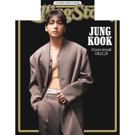 ROLLING STONE UK 2026 COLLECTOR'S EDITION 封面人物：田柾國 JUNG KOOK 【BTS】（英國雜誌） 封面