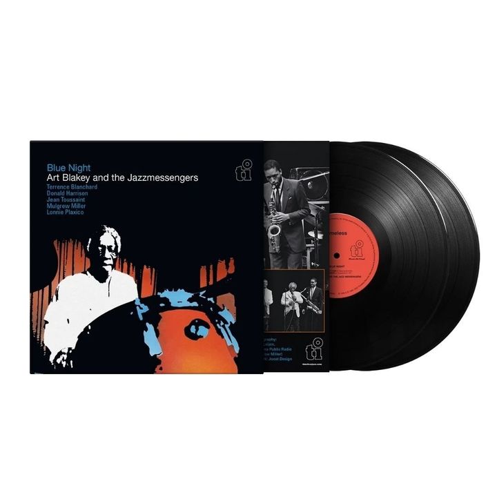 Art Blakey & the Jazz Messengers - Blue Night 【後期經典作】 (黑膠唱片 LP) 封面