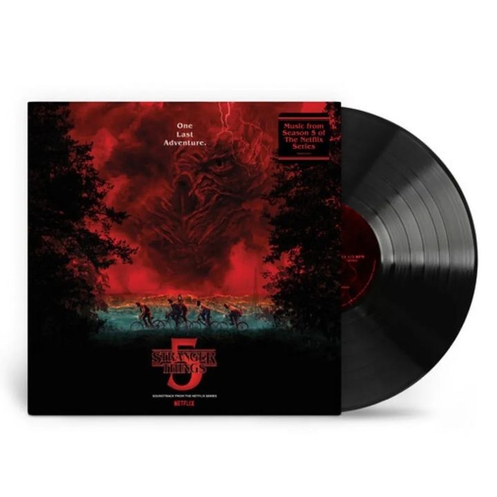 怪奇物語 最終章 Stranger Things 5 【重返懷舊旅程】（黑膠唱片 LP） 封面