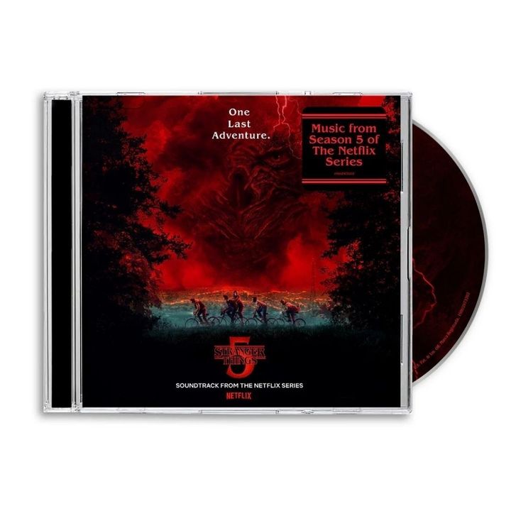 怪奇物語 第五季 Stranger Things 5 原聲帶 （CD） 封面