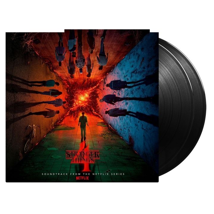 怪奇物語 4 Stranger Things 4 【Netflix 影集原聲帶】（黑膠唱片 2LP） 封面