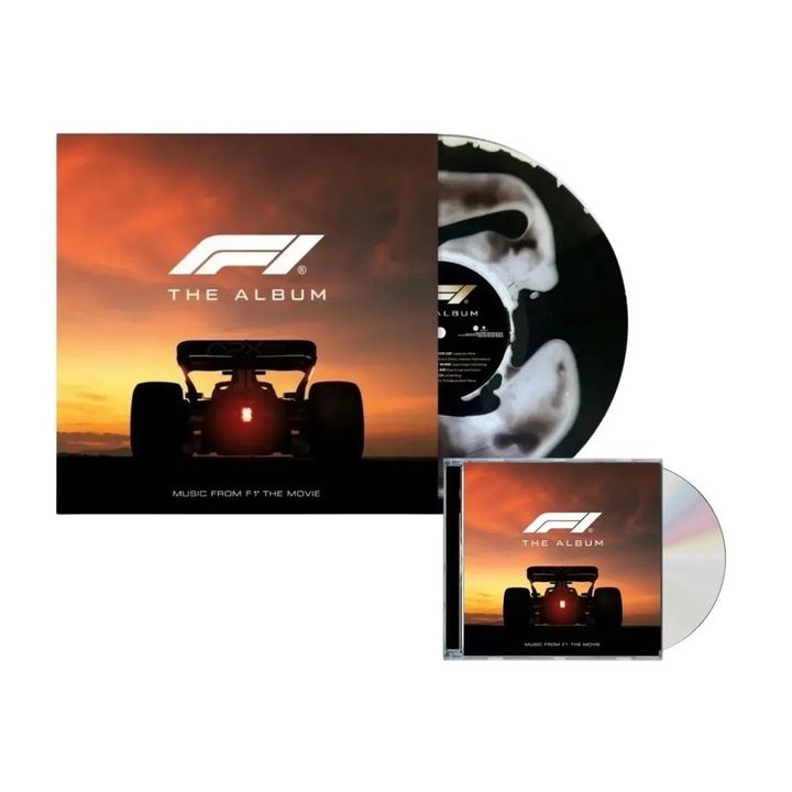 F1 - The Album【汽油膠 + CD】（黑膠唱片 LP） 封面
