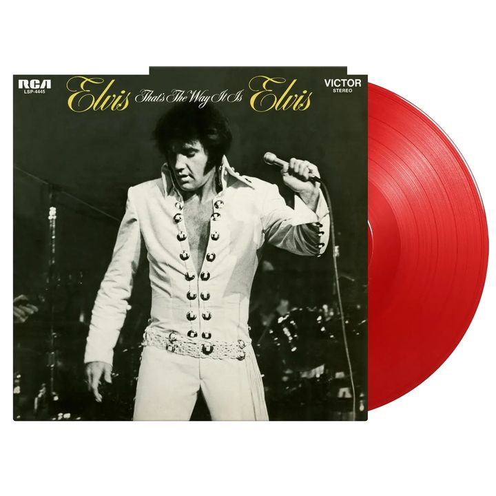 貓王 Elvis Presely - That's The Way It Is 【限量 2000 套獨立編號】 (黑膠唱片 LP) 封面