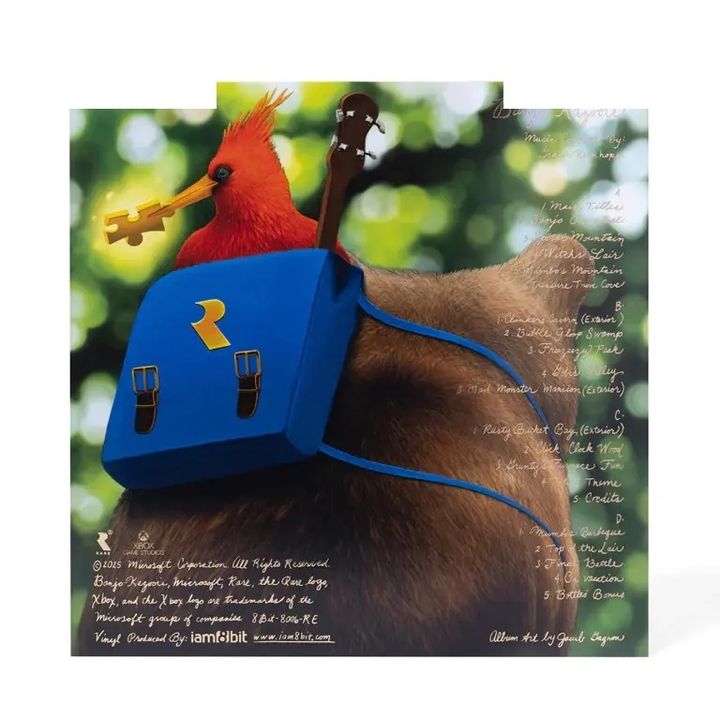 班卓熊與小龍鳥 Banjo-Kazooie - Grant Kirkhope 【限量版】 (黑膠唱片 LP) 內頁 1